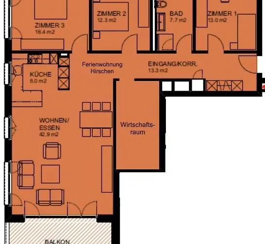 Hirschen Appartement Gossau (St. Gallen)